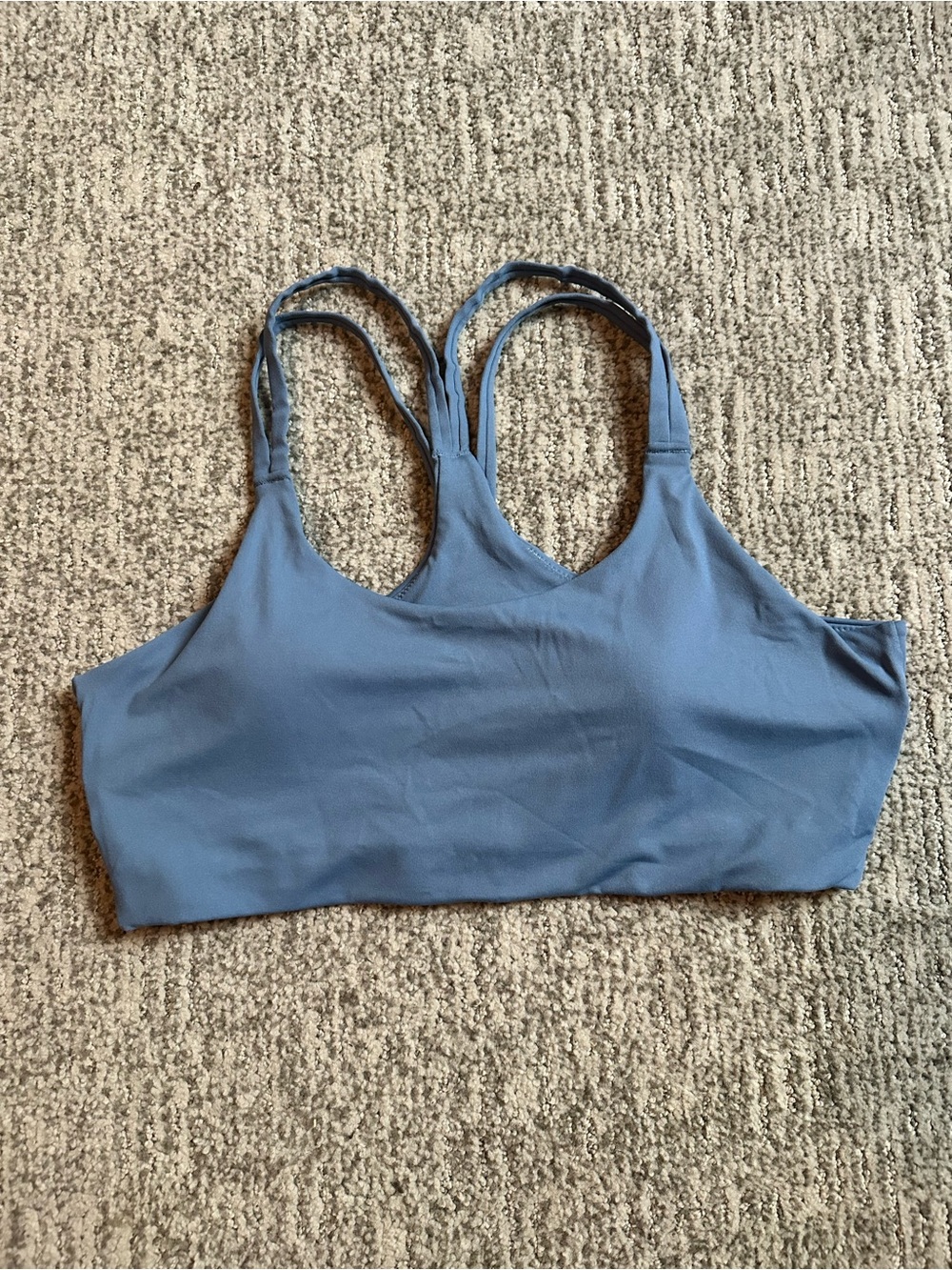 Principal Low Impact bra in elemental blue